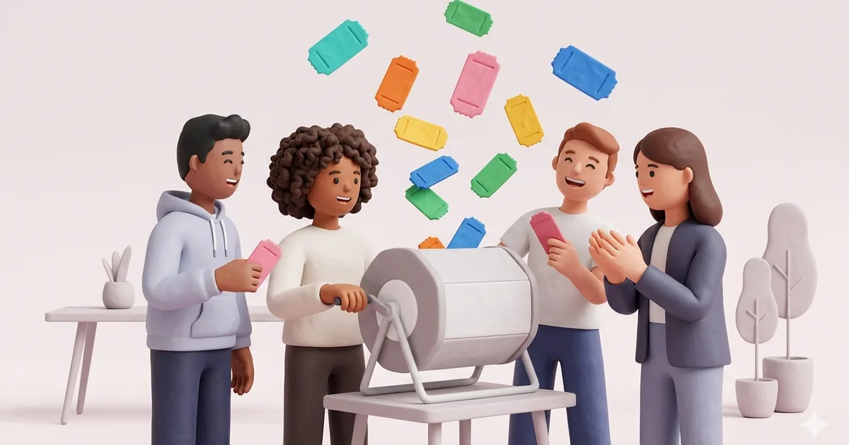 Imagen de sorteos y dinamicas con amigos