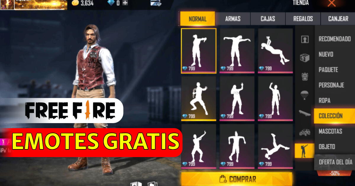 Emotes gratis en Free Fire: dónde buscarlos y qué conviene evitar