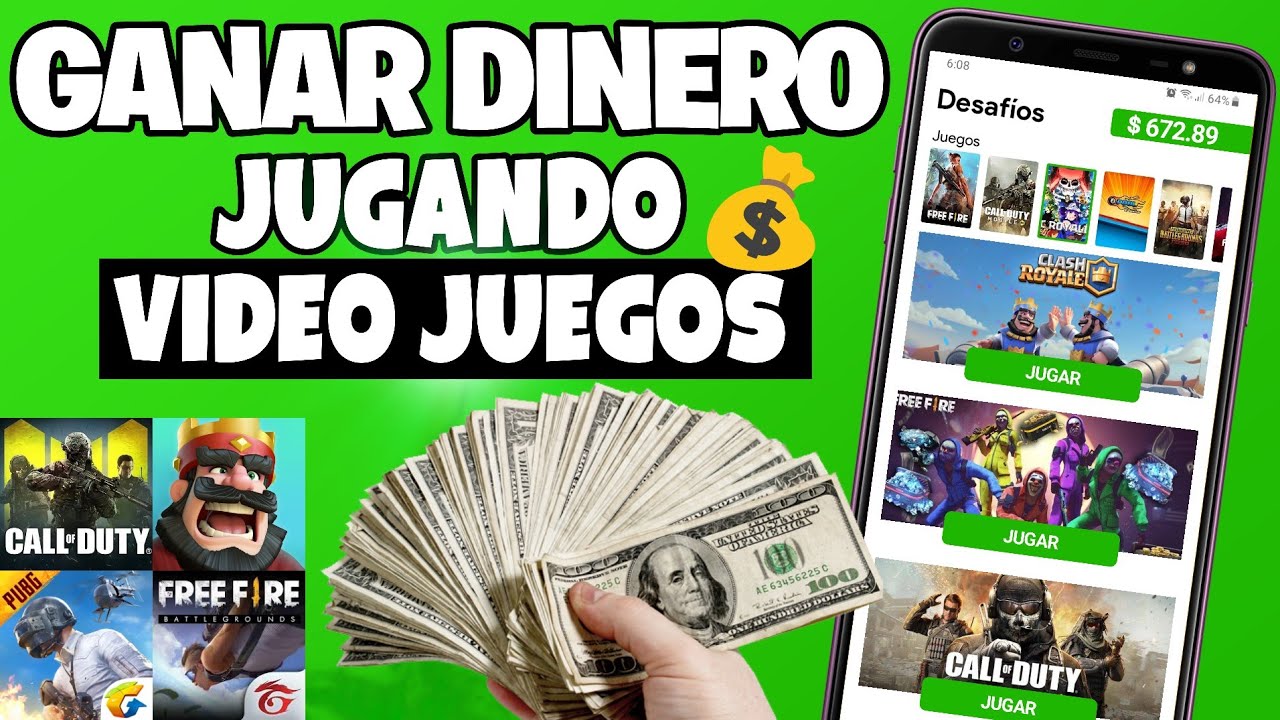 💰🎮 Siete juegos vinculados con opciones para ganar dinero real