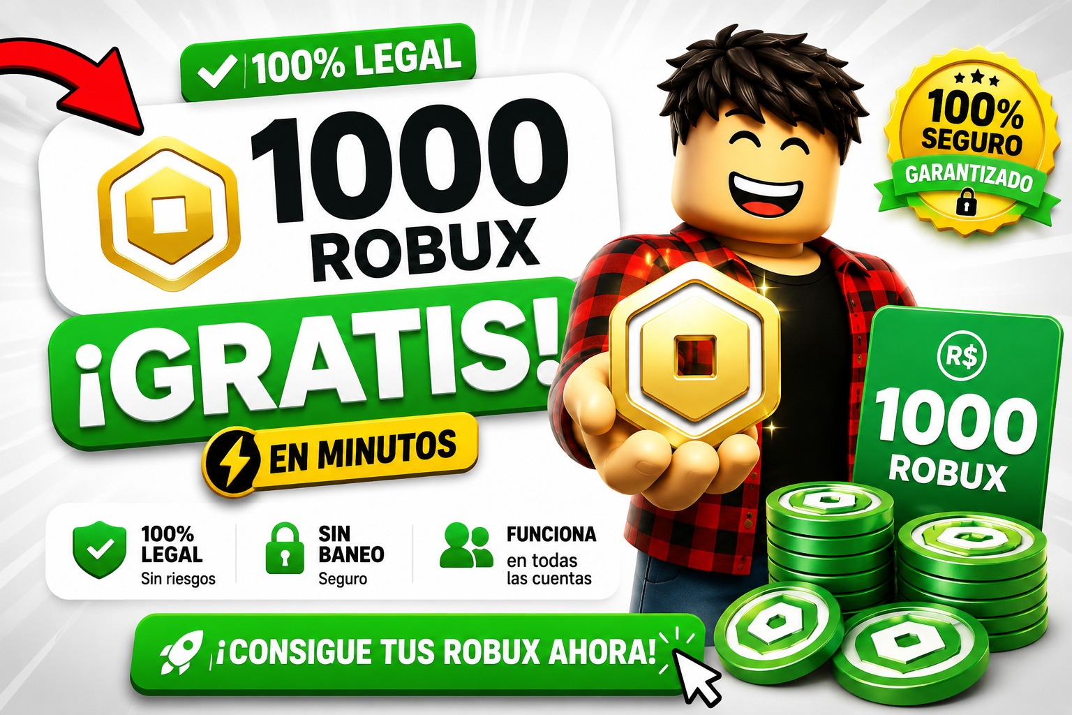 🎮💰 Robux sin poner tu cuenta en juego: opciones legales que puedes revisar