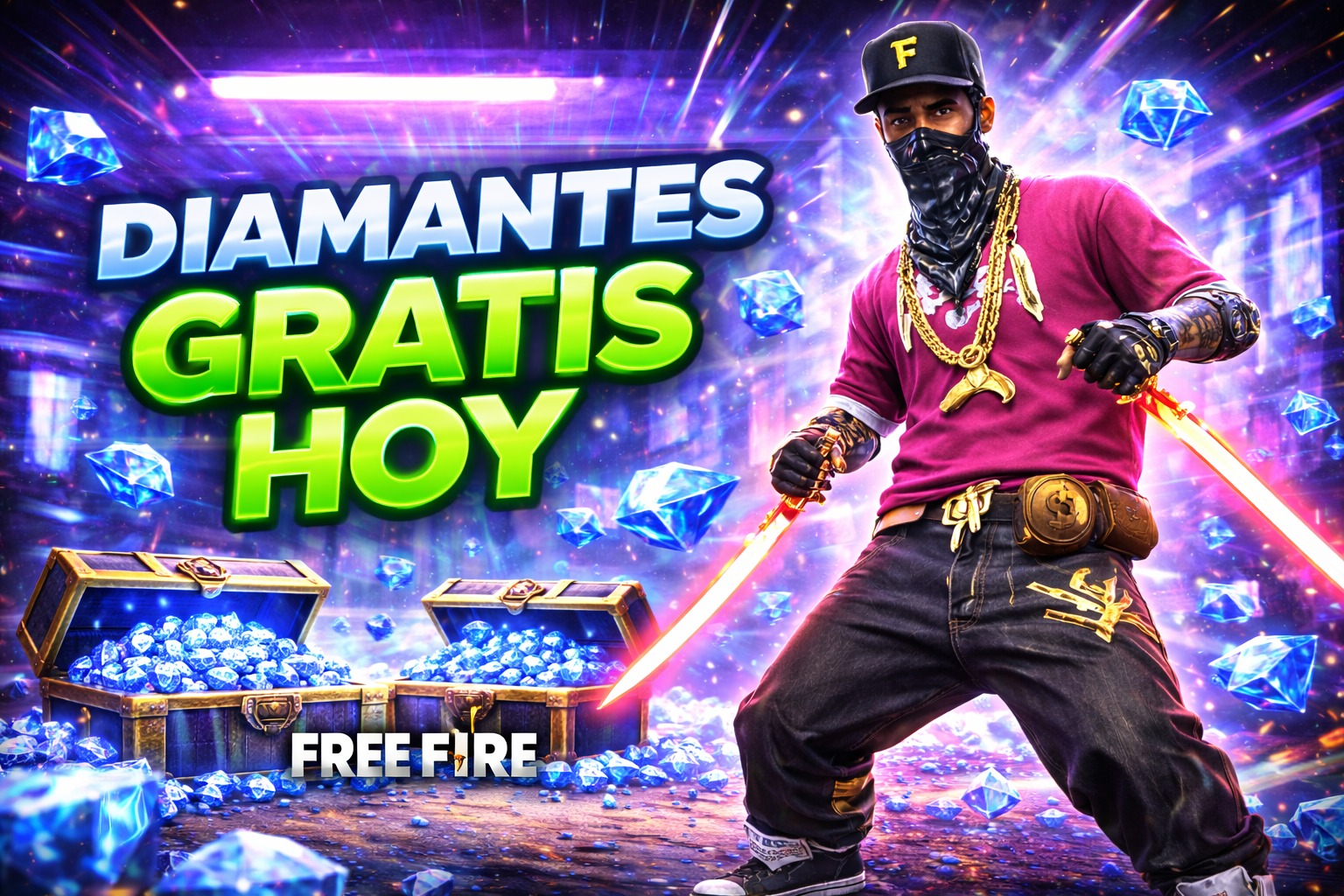 💎🔥 Diamantes en Free Fire: 8 formas legales de buscar recompensas